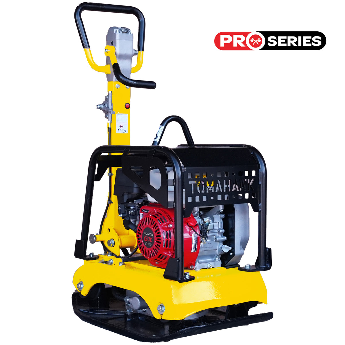 Tomahawk TPC175H 6.5 HP Honda Reversible Plate Compactor by Tomahawk Power